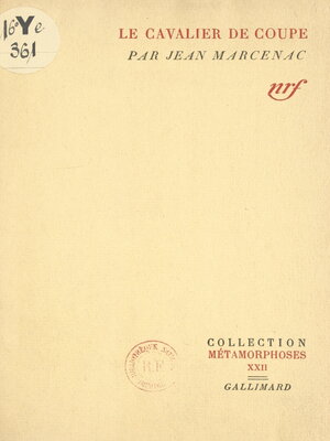 cover image of Le cavalier de coupe